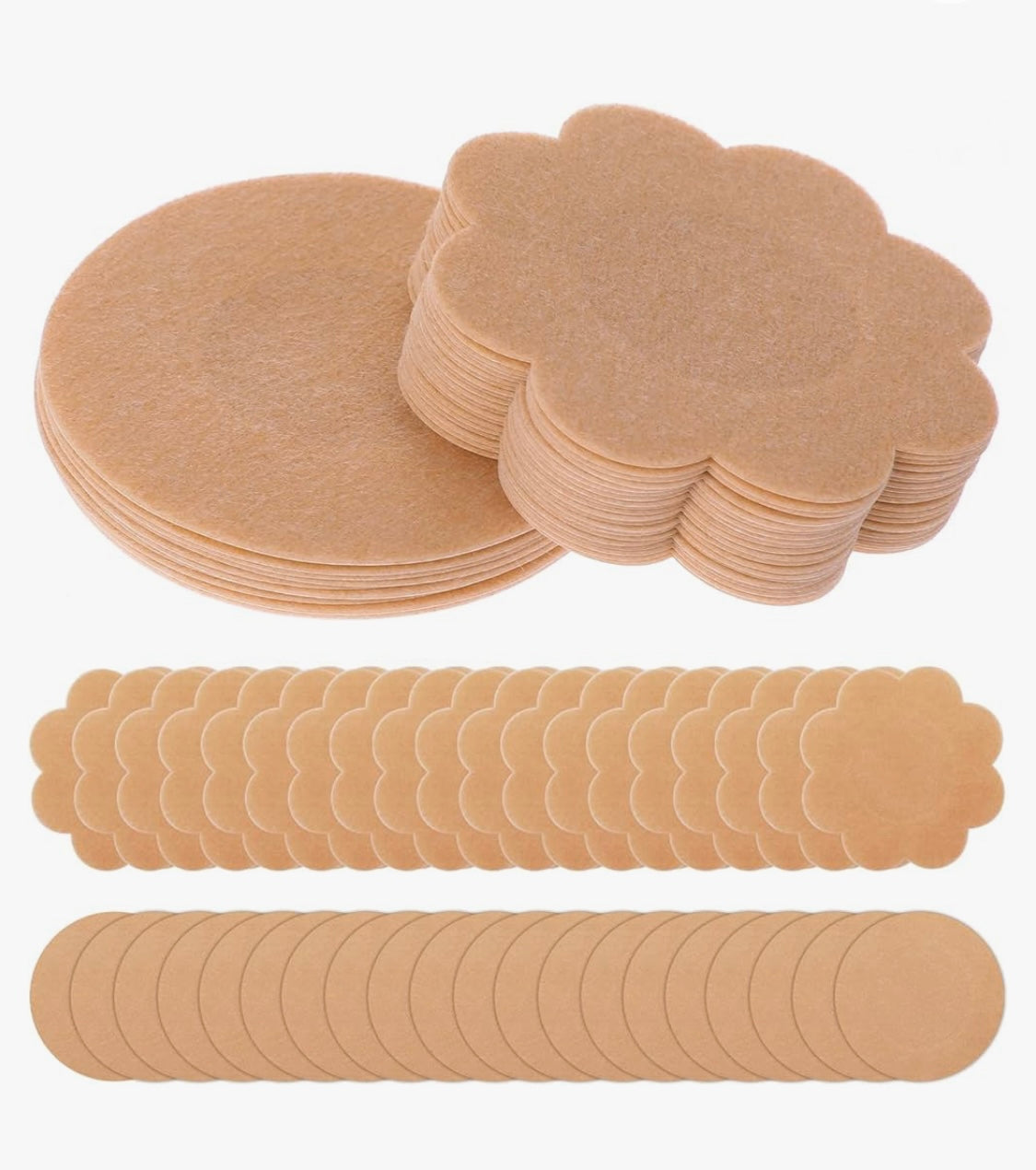 Self adhesive nipple covers 2pc set - Bodi Language for Women