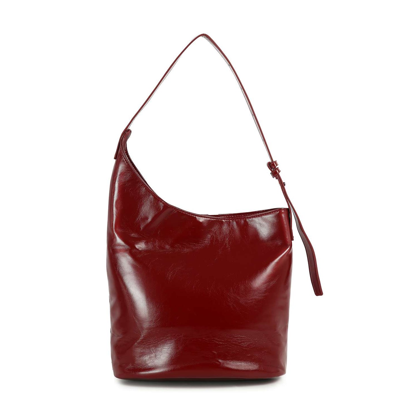 Unique Hobo Design Handbag: Red