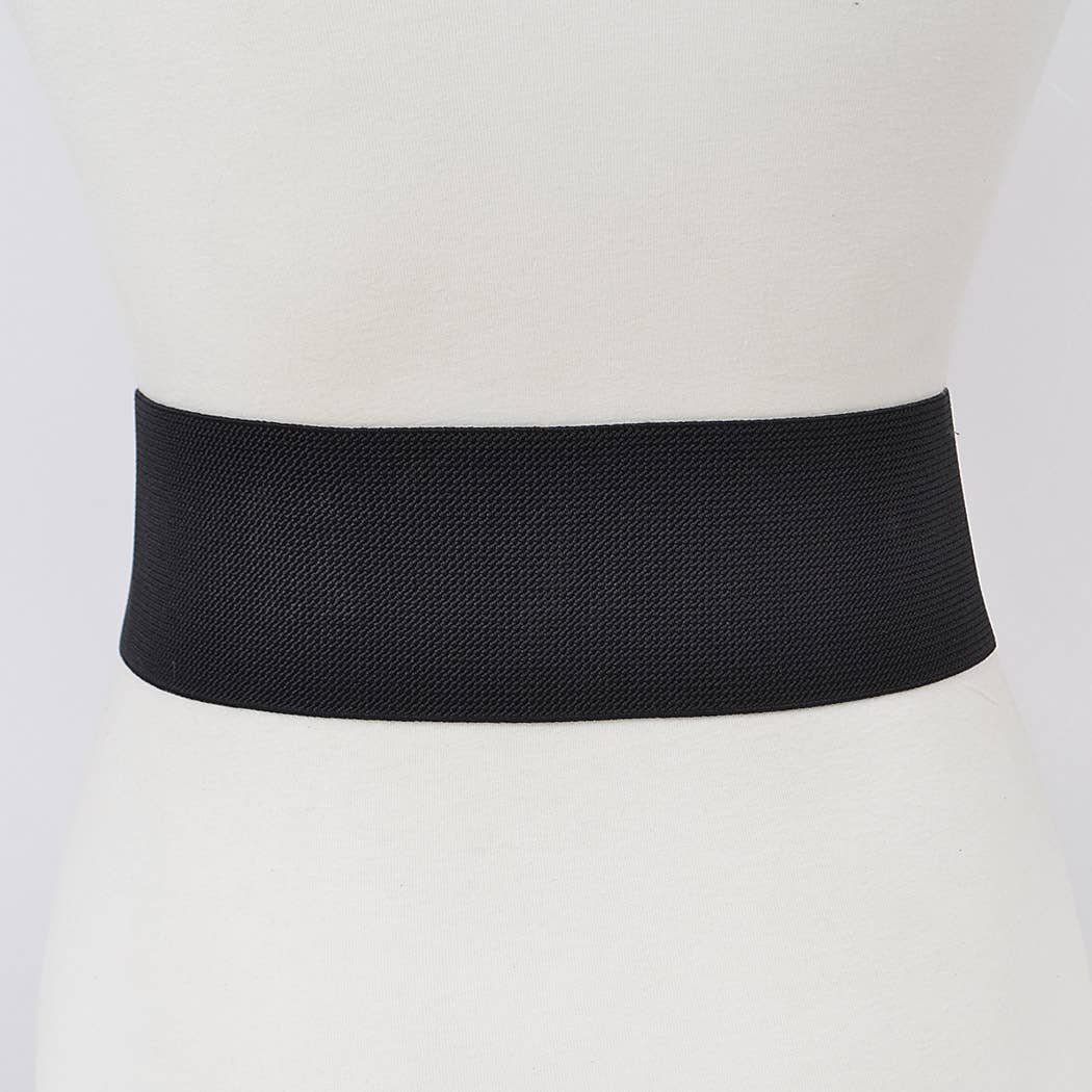 Bandana Elastic Belt: Black