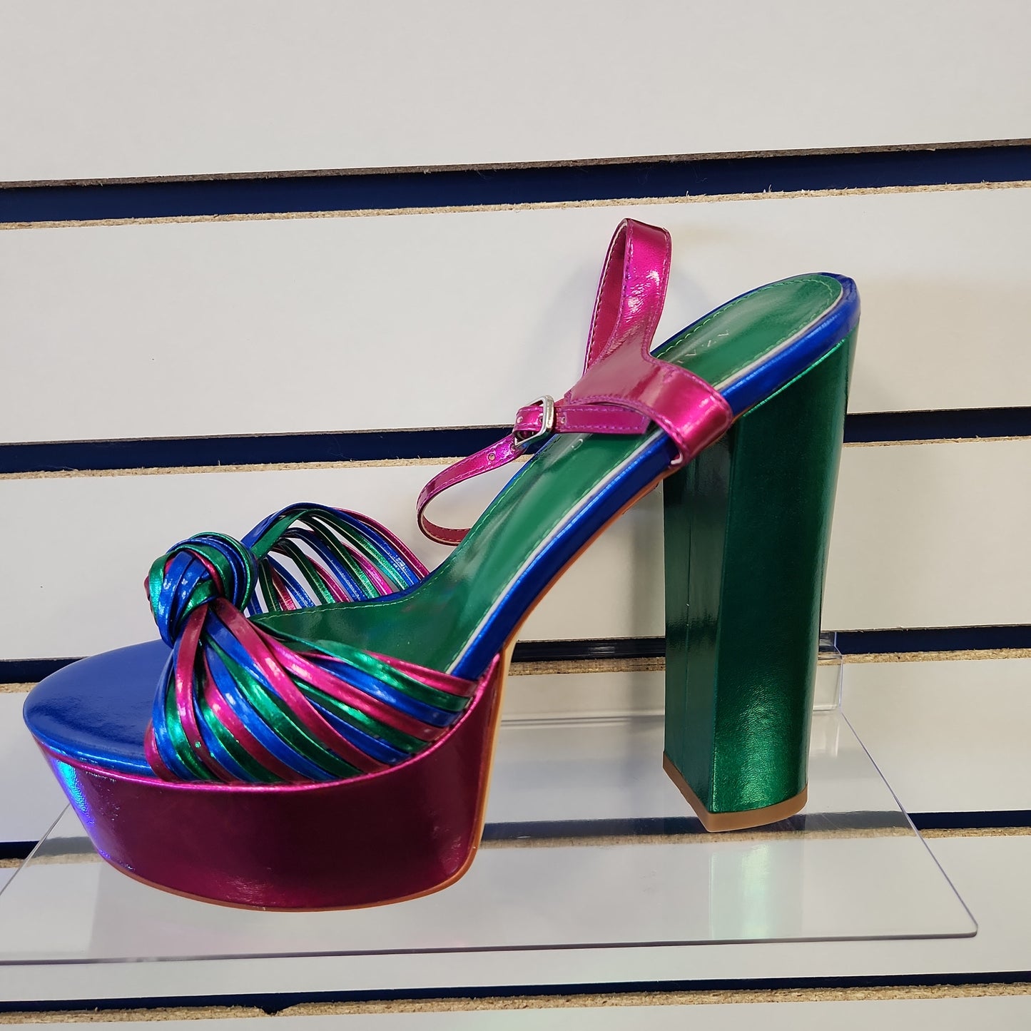 Color Block Heel - Bodi Language for Women