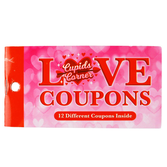 Novelty Closeout - Valentines Day Love Coupon Booklets- 12/Pack