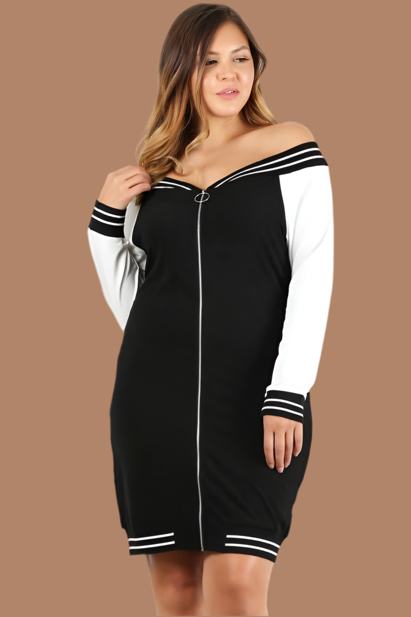 Bodycon Dress Zip Front Dress Plus Size Chikora Plus Zip Front Bodycon Dress SHEIN Bodycon Dress Zip Front Dress Plus Size Chikora Plus Zip Front Bodycon Dress SHEIN