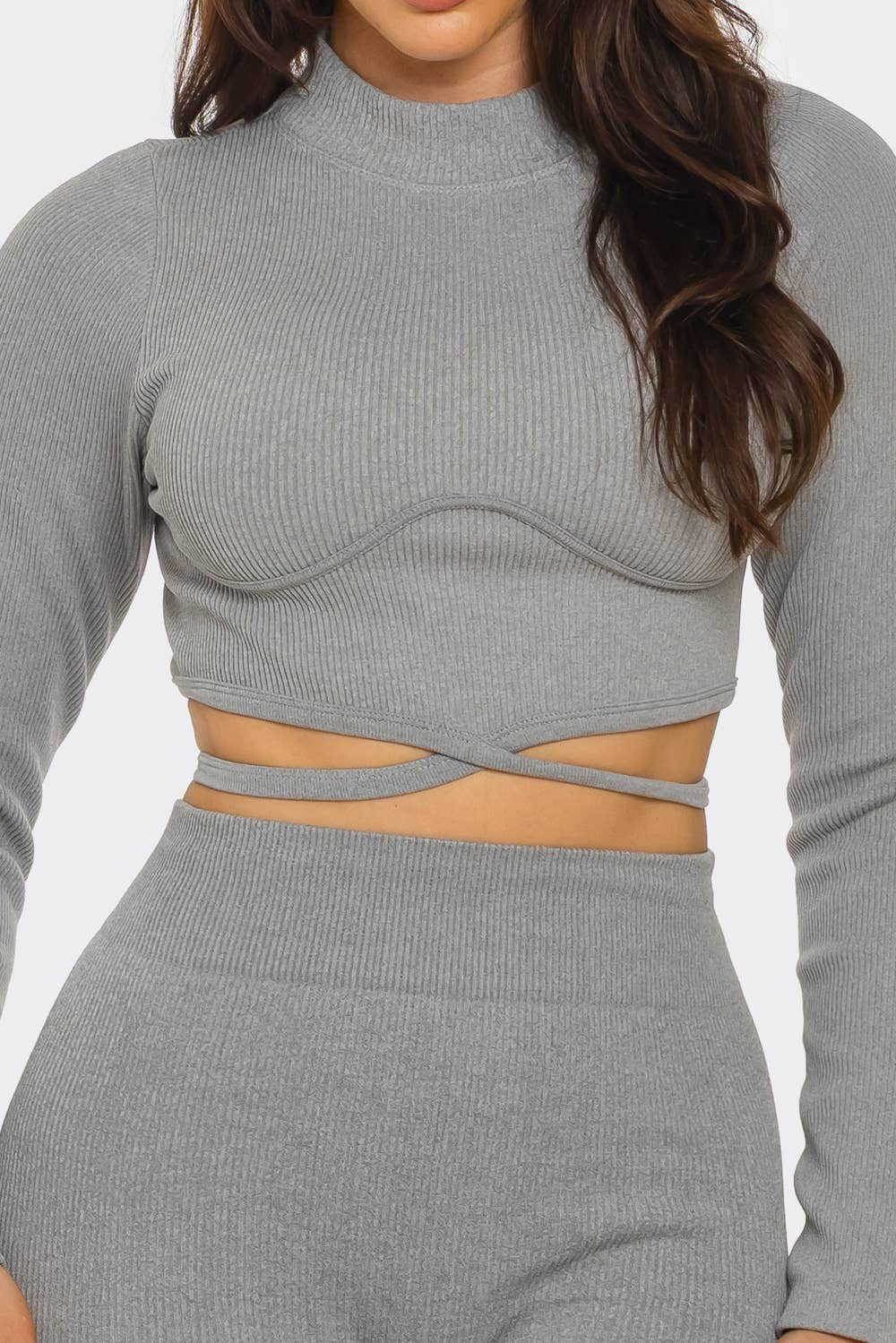 Plus Top And Legging Set: Red Orange