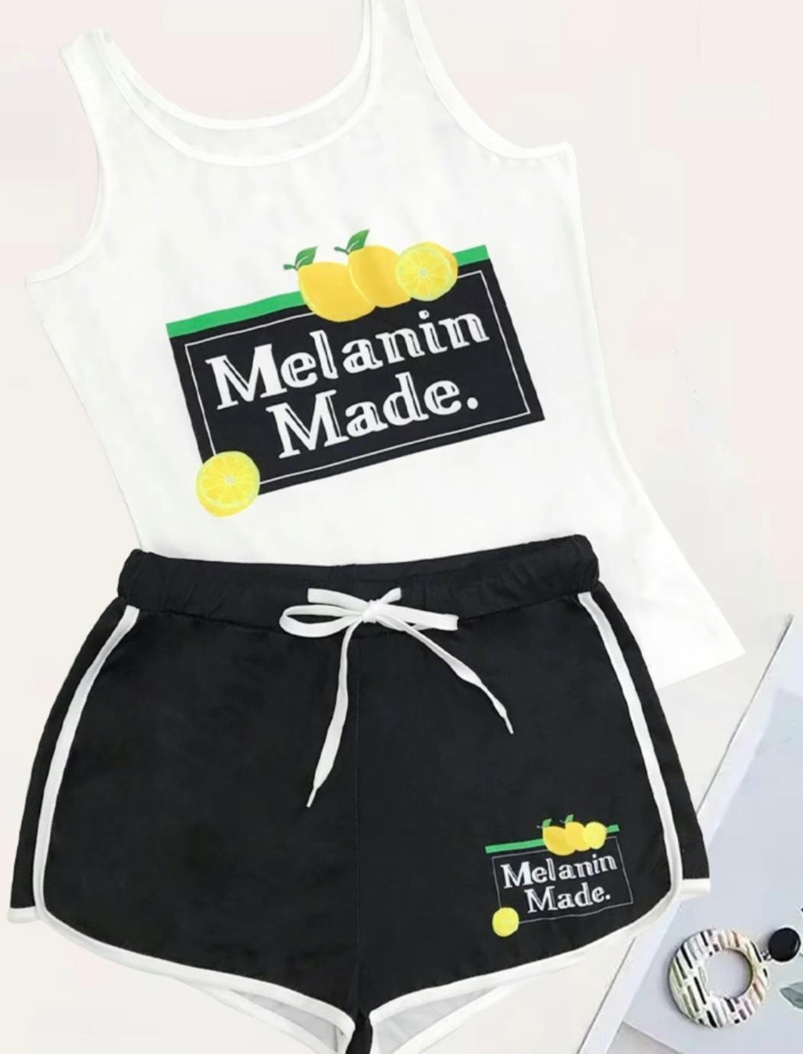 Melanin Top & Short Set 🍋 Bodi Language for Women