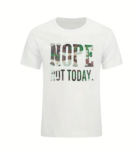 Not Today Tshirt - Bodi Language for Women