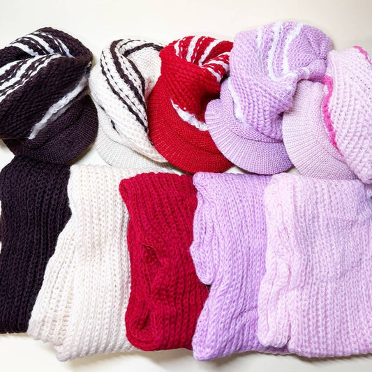 Beanie and Scarf Sets