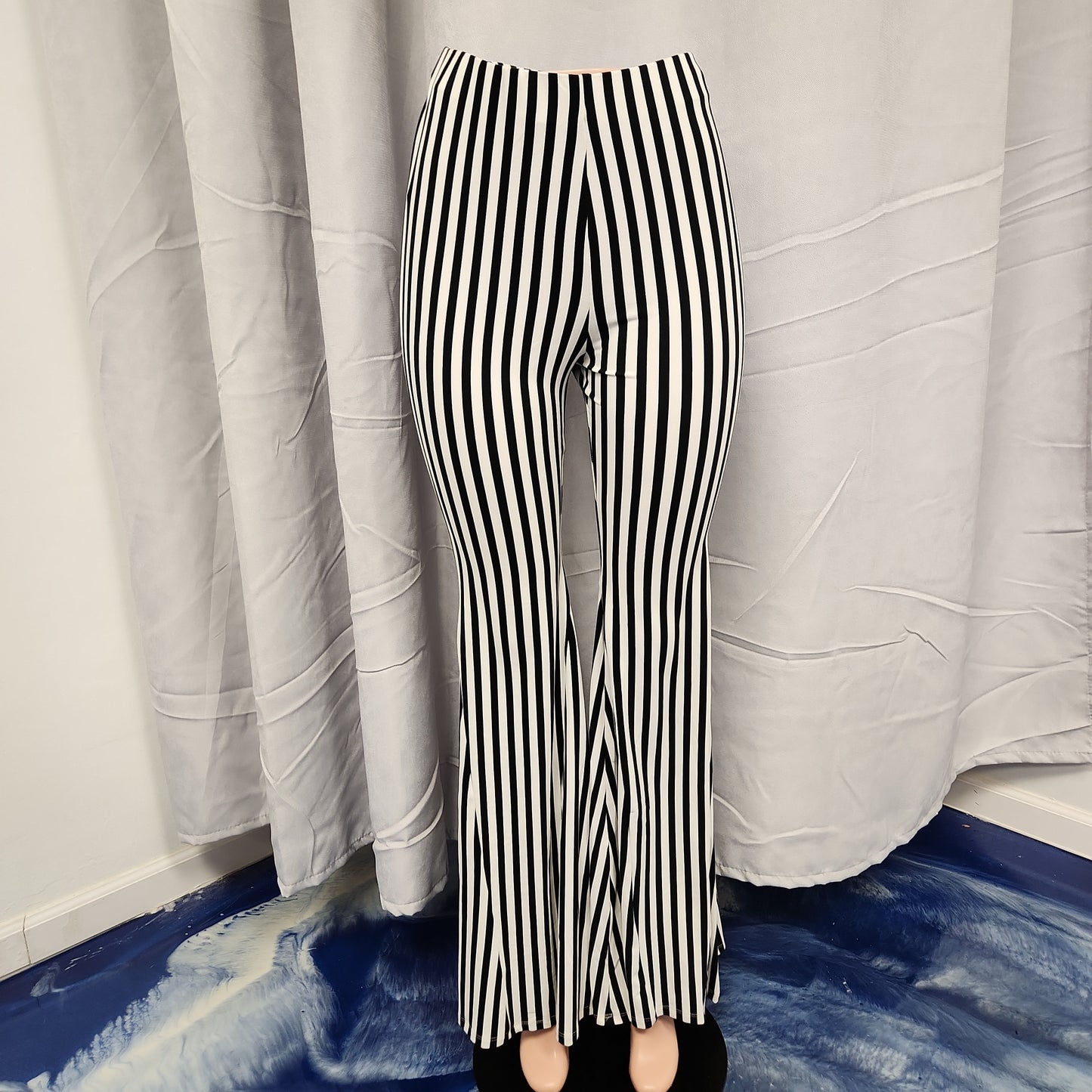 Black & White Stripe casual pants Bodi Language for Women