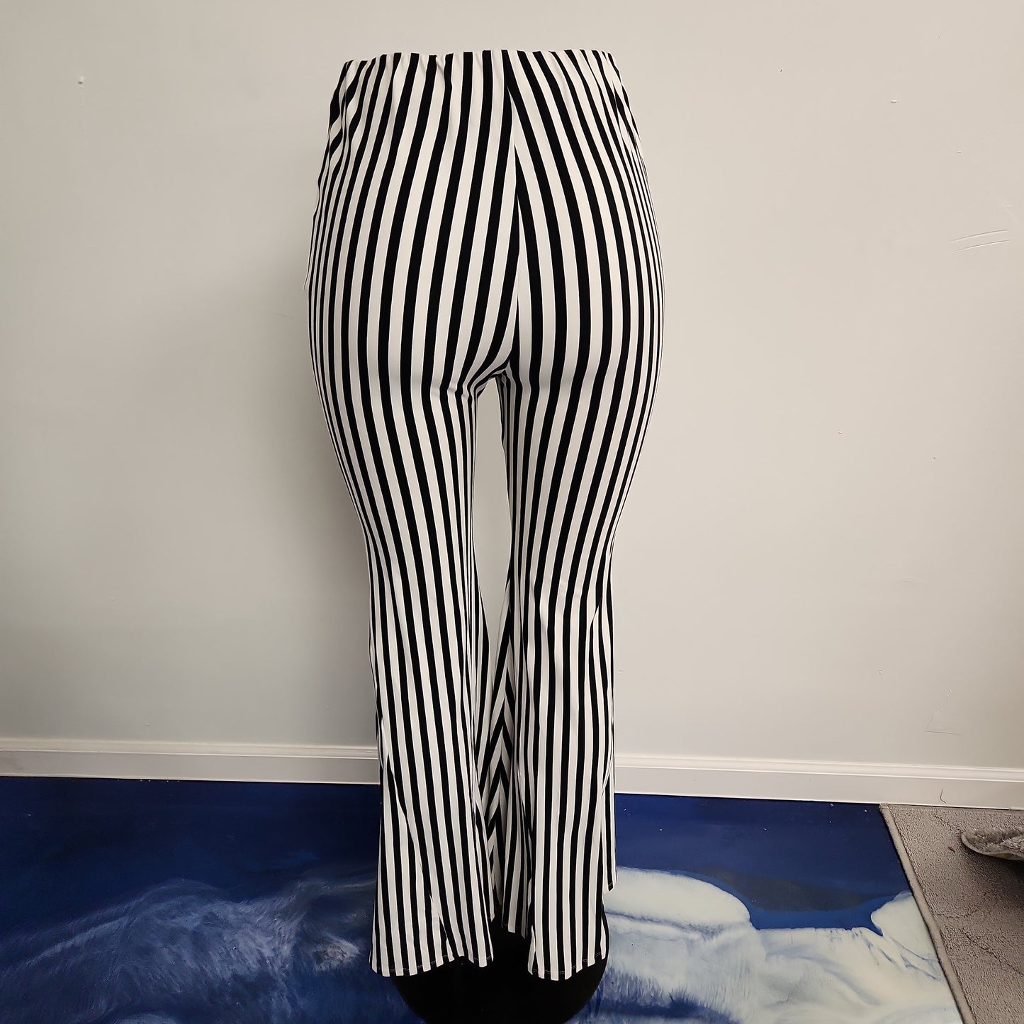 Black & White Stripe casual pants Bodi Language for Women