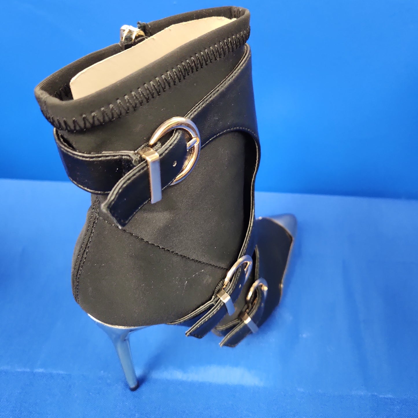 Black Buckle Boot - Bodi Language for Women