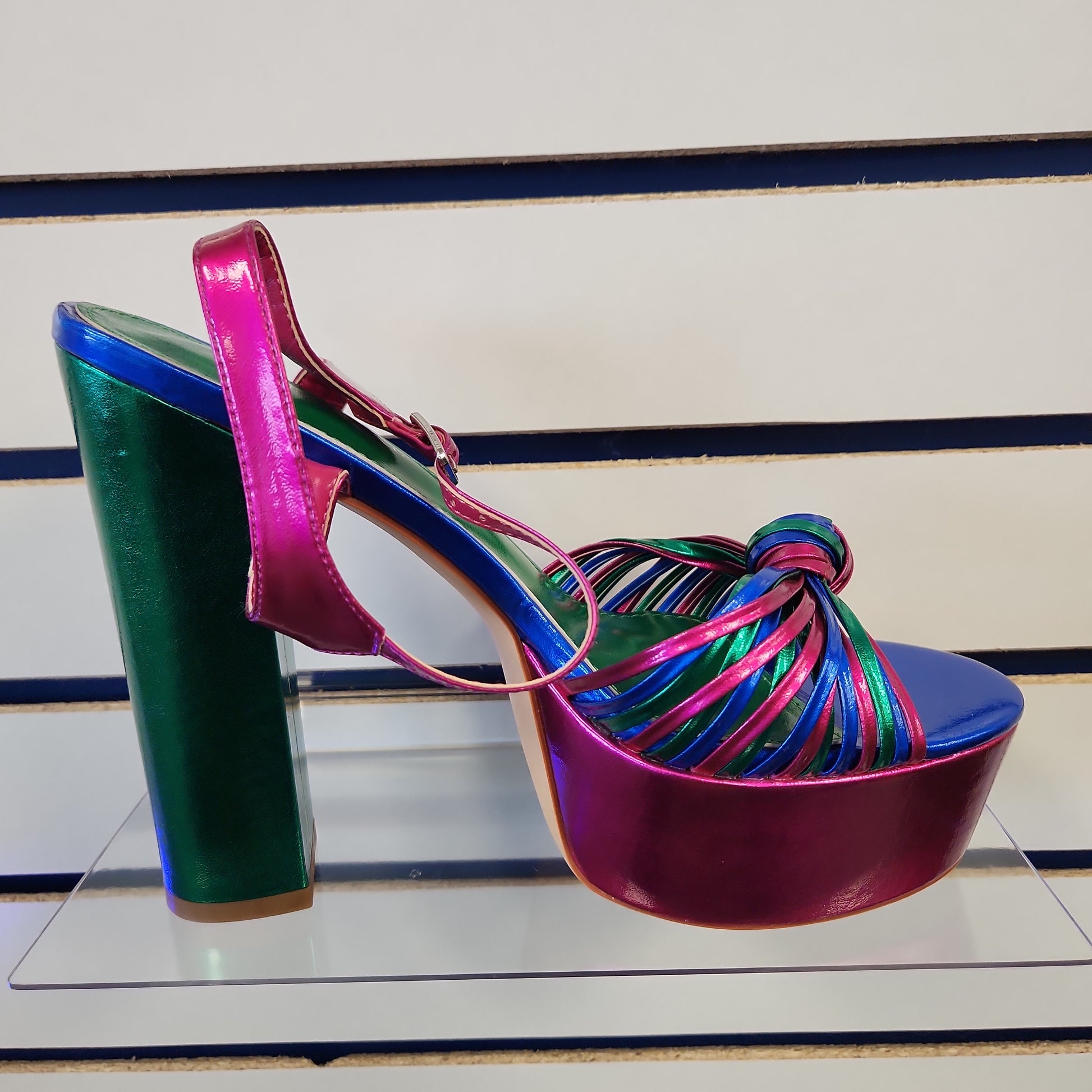 Color Block Heel - Bodi Language for Women