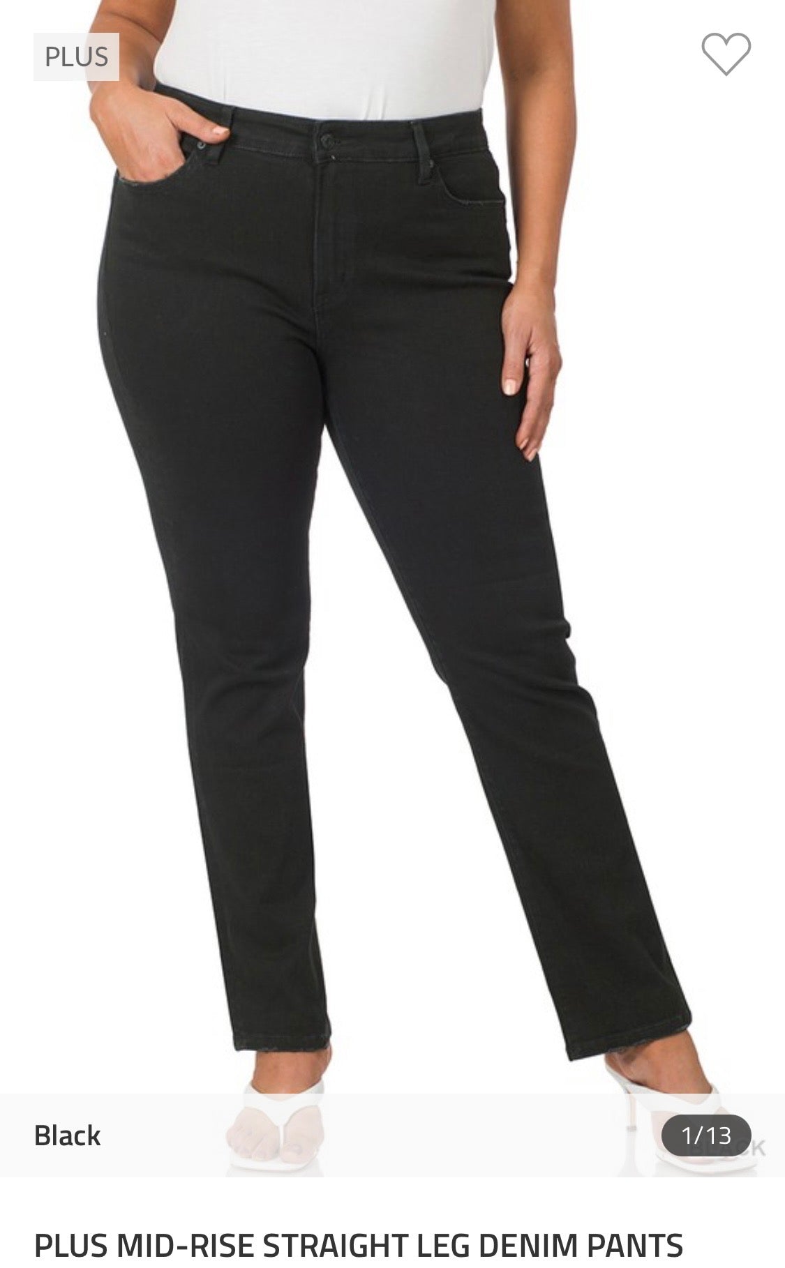 Plus relaxed jean - Bodi Language for Women